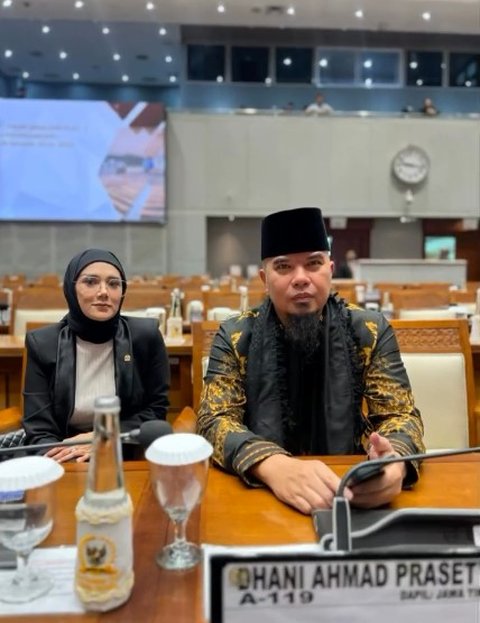 Bikin Baper, 7 Momen Romantis Mulan Jameela dan Ahmad Dhani saat Hadiri Sidang Paripurna DPR