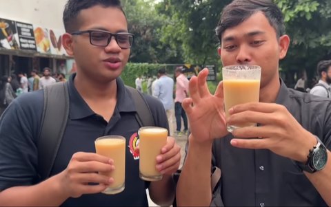 Murah-meriah, Jajanan Makanan di Kampus India Harga Jus Buah Bikin Melongo