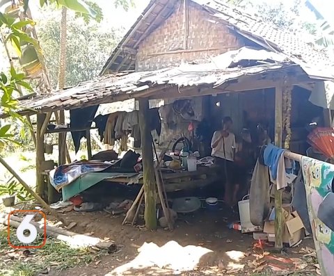 Pilu Lansia di Lebak Tinggal Seorang Diri di Gubuk Tak Layak, Tidak Pernah Dapat Bantuan Pemerintah