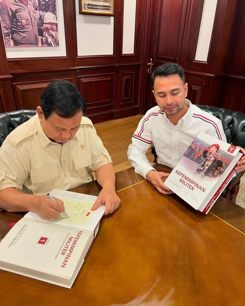 Raffi Ahmad Unggah Foto Kedekatan dengan Prabowo, Sekaligus Ucapkan selamat Ulang Tahun