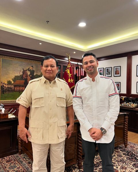 Raffi Ahmad Unggah Foto Kedekatan dengan Prabowo, Sekaligus Ucapkan selamat Ulang Tahun