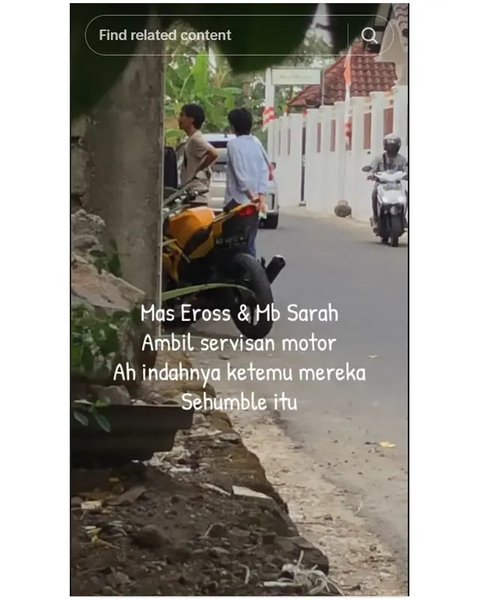 Viral di Media Sosial, 6 Momen Kesederhanaan Erros Candra SO7 Ajak Istri Jalan Kaki Ambil Servisan Motor