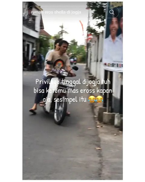 Viral di Media Sosial, 6 Momen Kesederhanaan Erros Candra SO7 Ajak Istri Jalan Kaki Ambil Servisan Motor