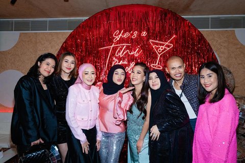 Outfit Selebriti di Ultah Marlene Hariman ke-40, Gaya Aurel Hermansyah dan Azizah Salsha Jadi Sorotan Publik