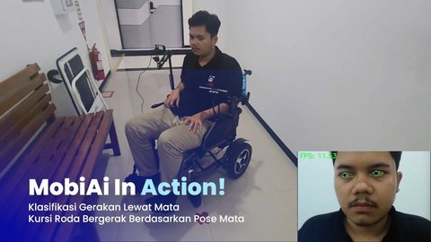 Menilik Kecanggihan Kursi Roda yang Bisa Digerakkan dengan Mata, Hasil Inovasi Mahasiswa ITS untuk Manjakan Difabel