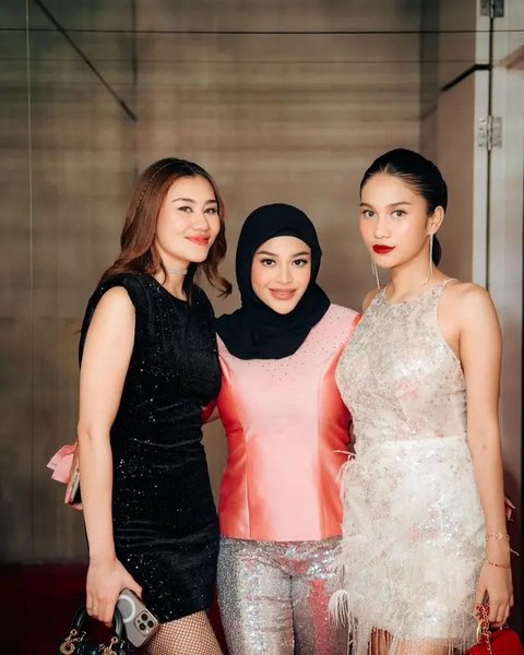 Adu Gaya Glamor Artis Berhijab, dari Aurel Hermansyah, Syahnaz Sadiqah hingga Olla Ramlan di Momen Ultah Marlene Hariman