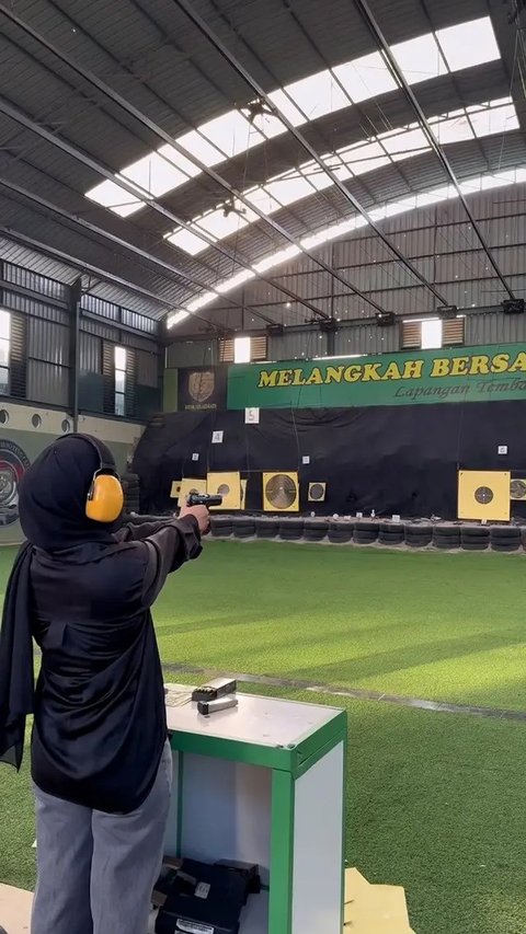 Fatin Shidqia Tekuni Olahraga Menembak, Awalnya Penasaran Kini Ketagihan