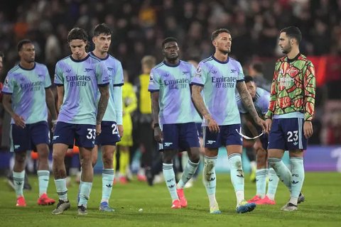 Hasil Liga Inggris Semalam: MU Akhirnya Menang, Arsenal Pertama Kalinya Kalah