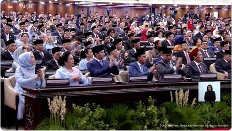 Didesain Anak Prabowo dengan Tema Hijau di Pelantikan Presiden-Wapres di Gedung MPR, Ini Maknanya Bikin Molongo