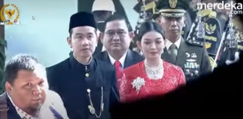 Penampilan Cantik Selvi Berkebaya & Gincu Merah Jelang Pelantikan Sang Suami Gibran Curi Perhatian