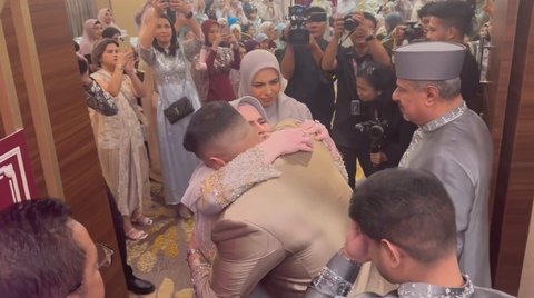 Intip Momen Pernikahan Dokter Yislam Kakak Fadil Jaidi dan Miskah Shafa, Anies Baswedan Jadi Saksi