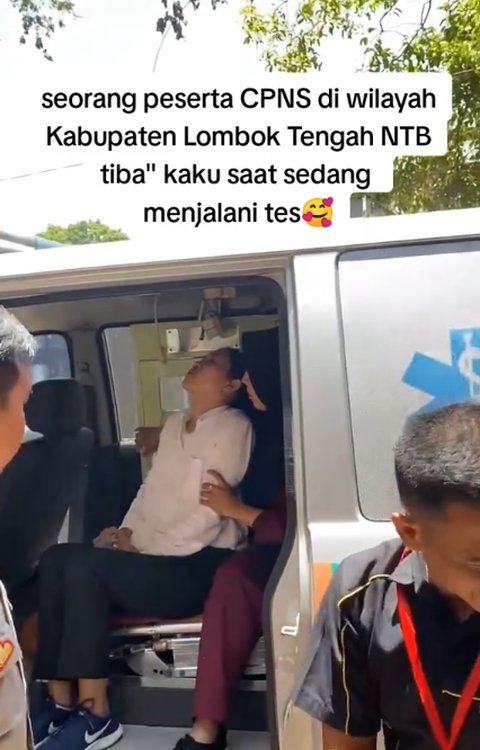 Peserta Wanita Ini Alami Tubuh Kaku saat Ujian Tes CPNS di Lombok, Duduk Tegak dan Tak Bisa Bergerak