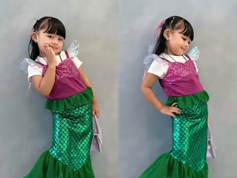 Potret Centil Ameena Tampil Bak Mermaid Menggemaskan, Tenteng Tas Branded Senilai Rp11 Juta