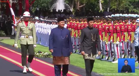 Foto Mobil Kepresidenan Anti-Peluru Milik Prabowo yang Menyita Perhatian