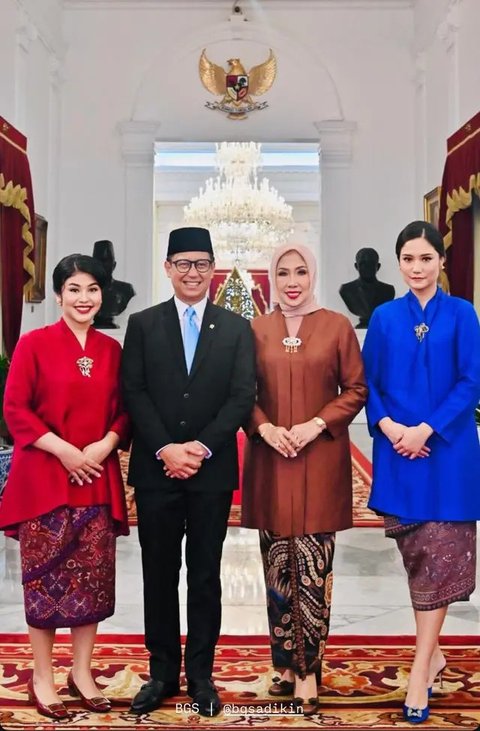 Deretan Potret Cantik dan Anggun Istri Menteri di Kabinet Prabowo,  Kenakan Berbagai Model Kebaya saat Pelantikan