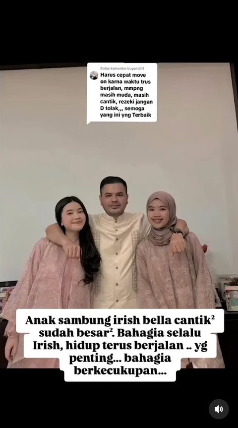 Potret Hasya Putri Sambung Irish Bella, Berparas Cantik Pernah Jadi Dancer Naura Ayu - Sudah Dekat dengan Air Rumi