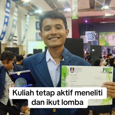 Dapat Full Beasiswa Kuliah hingga S3, Kisah Inspiratif Perjuangan Pria Ini Banjir Pujian