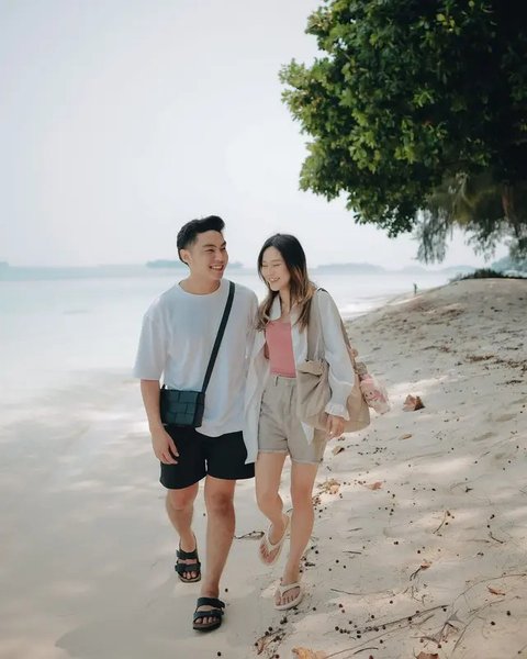 Deretan Potret Jessica Jane Adik Jess No Limit Pamer Pacar, Liburan di Pantai Romantis Banget