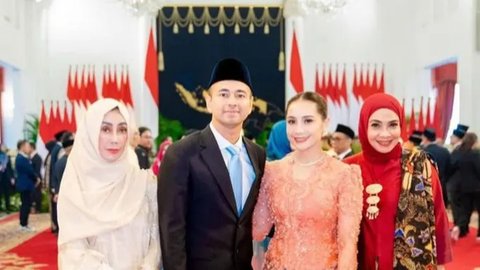 Raffi Ahmad Boyong Keluarga Besarnya saat Pelantikan, Tampilan Mewah dan Elegan Jadi Sorotan