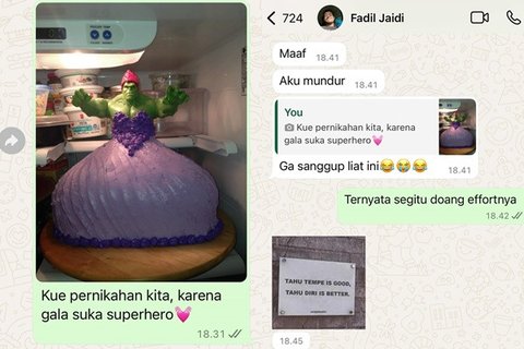 Cerita Kocak Fuji dan Fadil Jaidi Bahas Pernikahan, Minta Mahar Cincin Thanos hingga Kue Tema Super Hero Kesukaan Gala Sky