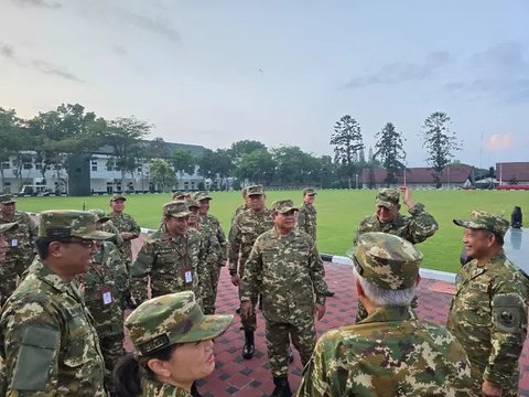 Ada Komandannya Dulu di TNI, ini Potret Gagah Presiden Prabowo & Anggota Kabinet Merah Putih Berseragam Loreng di Akmil