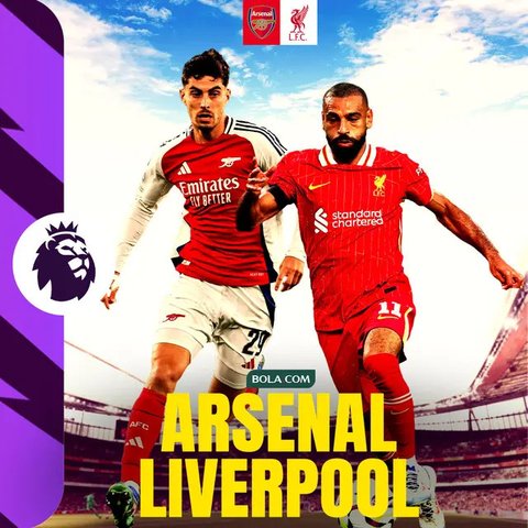 Prediksi Arsenal Vs Liverpool di Liga Inggris, Kick Off Jam 23.30 WIB