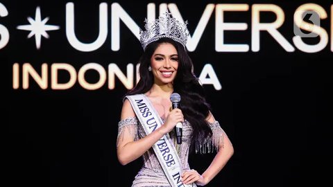 Cantiknya Kostum Nasional Miss Universe Indonesia Clara Shafira, Bertema Malaikat Pelindung Nusantara, Terbuat dari Plastik Daur Ulang