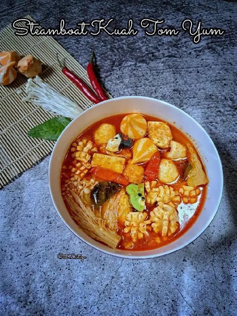 Dijamin Lezat & Segar, ini 5 Resep Tomyam Mudah Dibuat di Rumah