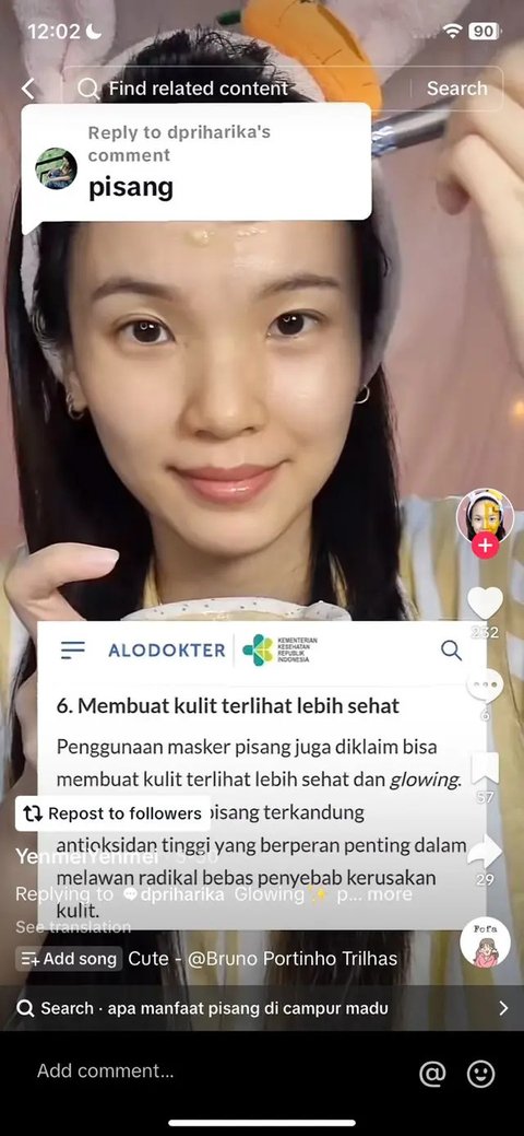 Dapatkan Kulit Glowing Alami Dengan Masker Pisang dan Madu Untuk Mengatasi Wajah yang Kusam.