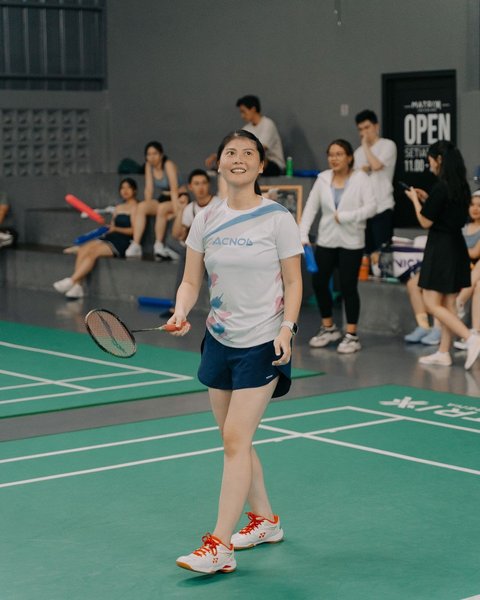 Cantik dan Sporty, 7 Potret Lawas Mitzi Abigail Istri Anthony Ginting saat Masih Jadi Atlet Bulu Tangkis