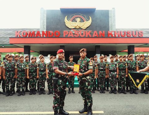 Potret Kolonel Wahyo Yuniartoto di Markas Kopassus, Beri Pesan Taruna yang Bakal Digembleng di Lembah Tidar