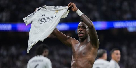 Kata Vinicius Junior usai Rodri Diumumkan Pemenang Ballon d'Or 2024: Bakal Lebih Hebat 10 Kali Lipat