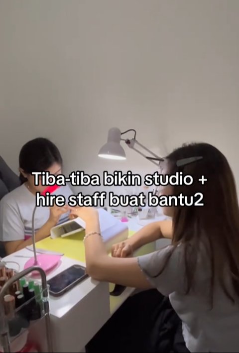 Berawal dari Modal Iseng dan Tanpa Pengalaman, Momen Wanita Sukses Bangun Bisnis Nail Art Ini Curi Perhatian