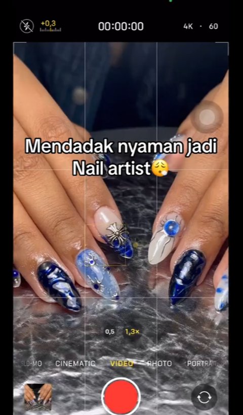 Berawal dari Modal Iseng dan Tanpa Pengalaman, Momen Wanita Sukses Bangun Bisnis Nail Art Ini Curi Perhatian