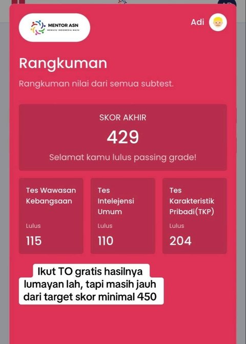 Lakukan Persiapan Matang untuk Tes SKD, Kisah Pria Ikut CPNS 2024 Ini Curi Perhatian