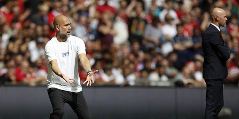 Josep Guardiola Komentari Kabar Pemecatan Erik Ten Hag dari MU: Saya Prihatin