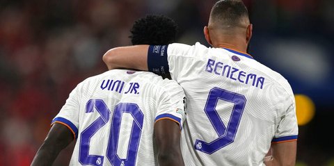 Karim Benzema: Vinicius Sedih, Saya Lihat Permainan Rodri Tidak Ada yang Wow