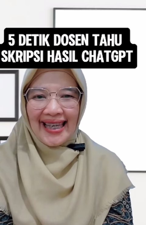 Dalam 5 Detik Dosen ini Langsung Tahu Skripsi Mahasiswa Hasil ChatGPT, 'Tanduknya' Langsung Keluar