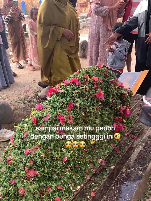 Penampakan Terbaru Makam Nia Gadis Penjual Gorengan, Sering Didatangi Peziarah Sampai Taburan Bunga Tinggi