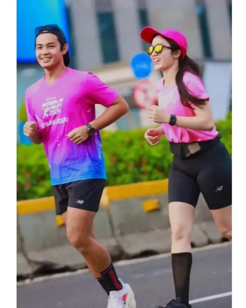 Sudah Kenal 5 Tahun, 6 Momen Pacaran Febby Rastanty dan Drajad Djumantara yang Punya Hobi Ikut Lari Marathon