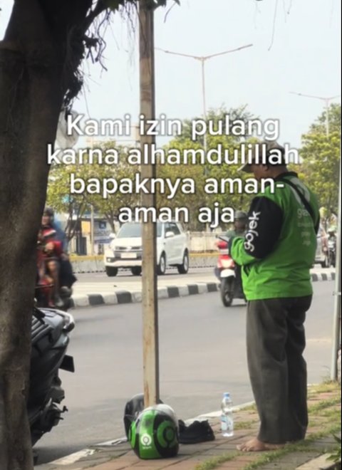 Driver Ojol Ini Panik Usai Tabrak Mobil hingga Penyok, Respons Pemilik Mobil Banjir Pujian