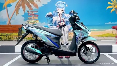 Kolaborasi Honda BeAT dan Kobo Kanaeru Bikin Klub Motor Virtual