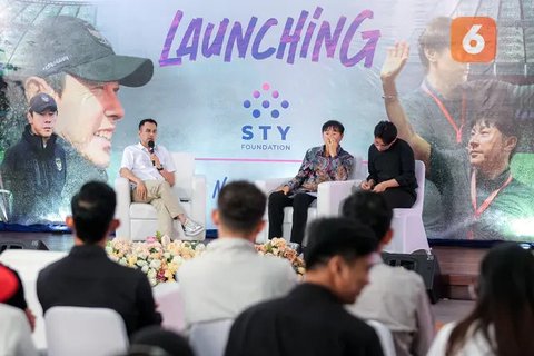 FOTO: Shin Tae-yong Dirikan STY Foundation untuk Bina Talenta Muda Sepak Bola Indonesia