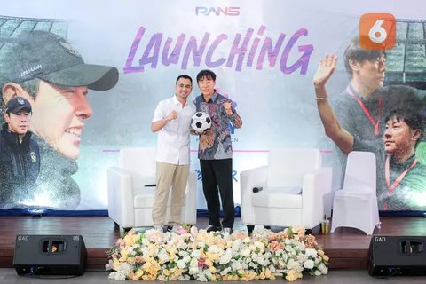 FOTO: Shin Tae-yong Dirikan STY Foundation untuk Bina Talenta Muda Sepak Bola Indonesia