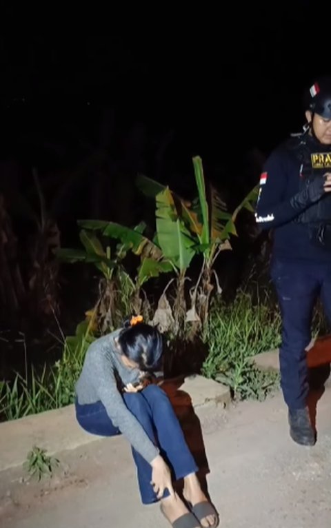 Wanita Ditinggal Teman Pria di Hutan Tengah Malam, Pak Polisi Gercep Jemput Lewati Jalanan Sepi