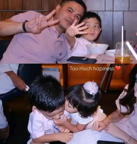 Momen Keakraban Haldy Sabri Momong Air Rumi Anak Irish Bella saat Ditinggal Bekerja