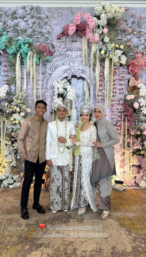 Deretan Sahabat Artis Febby Rastanty dan Drajad Djumantara yang Hadir saat Akad Nikah