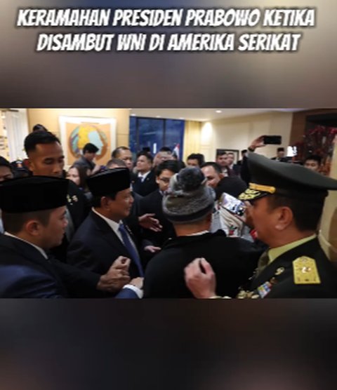 Tak Lagi jadi Ajudan, Begini Sikap Spontan Mayor Teddy saat WNI di Amerika Ingin Foto Bareng Prabowo