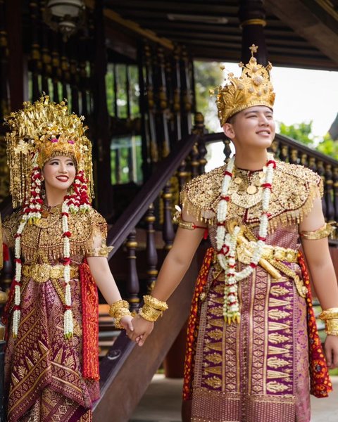 Hitungan Hari Jelang Pernikahan, Intip Foto-Foto Prewedding Iptu Hafiz dan Putri Andika Perkasa Berkonsep Nusantara