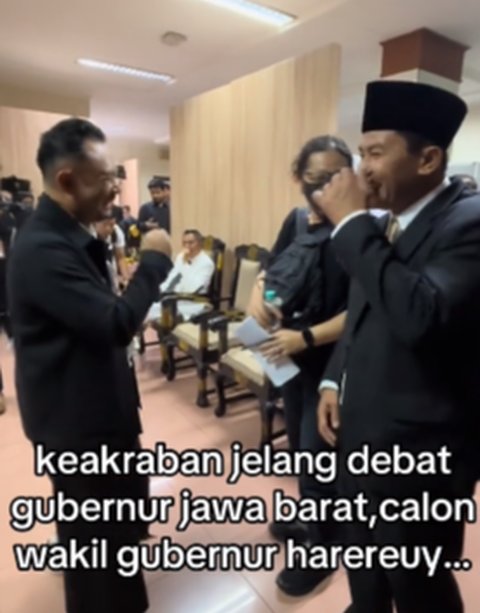 Momen Cawagub Ronald Surapradja Dikasih Obat Rahasia Sebelum Debat, Lawan Sampai Menyesal Bukannya Tidur Malah Gacor